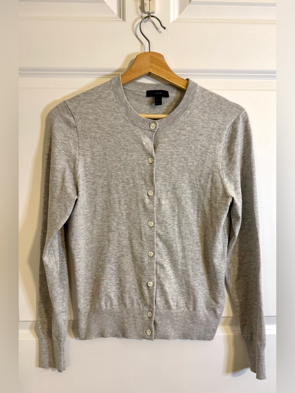 J.crew Cotton Blend Jackie Cardigan Sweater.